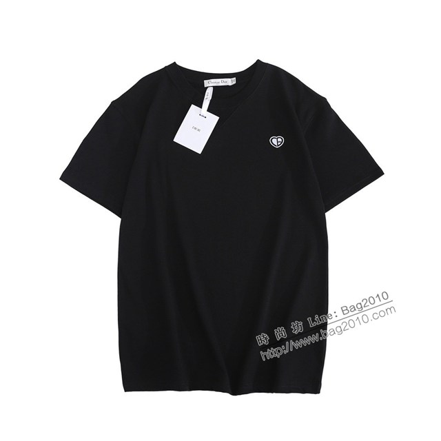 Dior專櫃迪奧2023SS新款刺繡T恤 男女同款 tzy2989